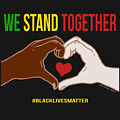 We Stand Together Heart Hands Digital Art by Laura Ostrowski We Stand Together Heart Hands Digital Art by Laura Ostrowski