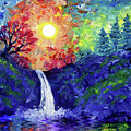 Welcome Respite at the End of the Day Painting by Laura Iverson Welcome Respite at the End of the Day Painting by Laura Iverson