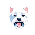 West Highland White Terrier T Shirt by AI Digital