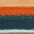 Western Edge 2- Art by Linda Woods Painting by Linda Woods Western Edge 2- Art by Linda Woods Painting by Linda Woods