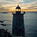 Whaleback Light Photograph by John Gisis Whaleback Light Photograph by John Gisis