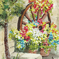 Wheel Of Flowers by Sam Sidders Wheel Of Flowers by Sam Sidders
