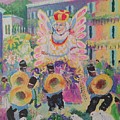 When the Saints Go Marching In---Mardi Gras King Rex Painting by ML McCormick When the Saints Go Marching In---Mardi Gras King Rex Painting by ML McCormick