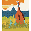Where the Turkeys Roam Digital Art by Caroline Barnes Where the Turkeys Roam Digital Art by Caroline Barnes