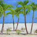 Whimsical Beach Painting by Jayne Carney