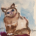 Whimsy Kitty 3 Painting by Roxy Rich Whimsy Kitty 3 Painting by Roxy Rich