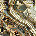 White Gold Agate Abstract Digital Art by Spacefrog Designs White Gold Agate Abstract Digital Art by Spacefrog Designs