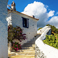 White Greek House Photograph by Evgeni Dinev White Greek House Photograph by Evgeni Dinev