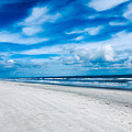 White Sandy Beach by JesusFit Art