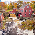 Wide Angle Pano of the Millstream in Chelmsford MA. by Jeff Folger