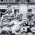 Wien- Pallas-Athena-Brunnen by Anorel