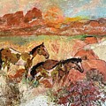 Wild Child Painting by Elaine Elliott Wild Child Painting by Elaine Elliott