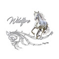 Wildfire Dream Horse Art 1 Mixed Media by Walter Herrit Wildfire Dream Horse Art 1 Mixed Media by Walter Herrit