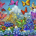 Wildflowers Pixies Bluebonnets n Butterflies Digital Art by Kevin Middleton Wildflowers Pixies Bluebonnets n Butterflies Digital Art by Kevin Middleton