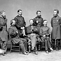 William Sherman and His Generals - Civil War - Circa 1864 Photograph by War Is Hell Store William Sherman and His Generals - Civil War - Circa 1864 Photograph by War Is Hell Store