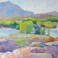 Willow Spring Painting by Srishti Wilhelm Willow Spring Painting by Srishti Wilhelm