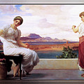 Winding The Skein by Frederic Leighton Painting by Rolando Burbon Winding The Skein by Frederic Leighton Painting by Rolando Burbon