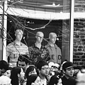 Window Mannequins watching Boston Marathon by Valerie Collins