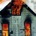 Windows Aflame Photograph by Jennifer Robin Windows Aflame Photograph by Jennifer Robin