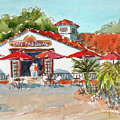 Wine Shop Sunlight And Shadows -  San Pasqual in San Diego by Pat Katz