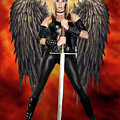 Winged Avatar Photograph by Jon Volden Winged Avatar Photograph by Jon Volden