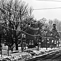 Winter beautiful - Black and White Photograph Photograph by Tatiana Travelways Winter beautiful - Black and White Photograph Photograph by Tatiana Travelways