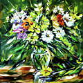 Winter Bouquet Painting by Mirek Kuzniar Winter Bouquet Painting by Mirek Kuzniar