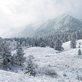Winter Flatirons 2 Photograph by Aaron Spong Winter Flatirons 2 Photograph by Aaron Spong