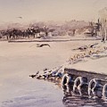 Winter Harbour by Sheila Romard