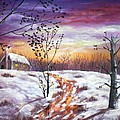 Winter House by Anastasiya Malakhova