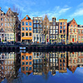 Winter in Amsterdam by Andrea Whitaker