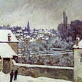 Winter in Marly 1876 by Alfred Sisley