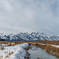 Winter Morning in Grand Teton National Park II Photograph by Douglas Wielfaert