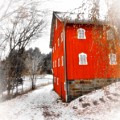 Winter Ohio Barn Photograph by Mary Walchuck Winter Ohio Barn Photograph by Mary Walchuck