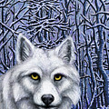 Winter Wonderland Wolf Painting by Amy E Fraser Winter Wonderland Wolf Painting by Amy E Fraser