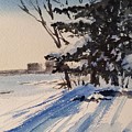 Wintery Afternoon Painting by Sheila Romard Wintery Afternoon Painting by Sheila Romard