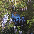Wisteria Creek Painting by Don Morgan Wisteria Creek Painting by Don Morgan