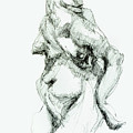 Woman 52 Drawing by Veronica Huacuja Woman 52 Drawing by Veronica Huacuja