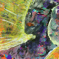 Woman Painting by Tessa Evette Woman Painting by Tessa Evette