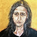Worried Painting by David Euler Worried Painting by David Euler