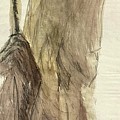 Wrapped figure and coat Painting by David Euler Wrapped figure and coat Painting by David Euler