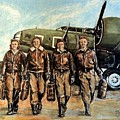 WW II Wasps Painting by John Bohn WW II Wasps Painting by John Bohn