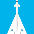 XB-70 Valkyrie Supersonic Jet Aircraft - Cyan Digital Art by Organic Synthesis XB-70 Valkyrie Supersonic Jet Aircraft - Cyan Digital Art by Organic Synthesis