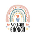 Yarani - You Are Enough Mental Health Matters Digital Art by Sambel Pedes Yarani - You Are Enough Mental Health Matters Digital Art by Sambel Pedes