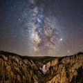 Yellowstone at Night Photograph by Darren White Yellowstone at Night Photograph by Darren White