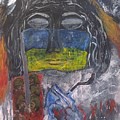 Yeshua Mixed Media by Suzanne Berthier Yeshua Mixed Media by Suzanne Berthier