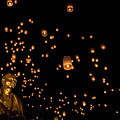 Yi Peng Festival Photograph by Arj Munoz Yi Peng Festival Photograph by Arj Munoz