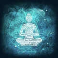 Yoga Woman Meditating Mandala Digital Art by Laura Ostrowski Yoga Woman Meditating Mandala Digital Art by Laura Ostrowski