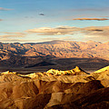 Zabriskie Morning Panorama Photograph by Mike Lee