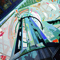 Zeitmaschine Painting by Uwe Fehrmann Zeitmaschine Painting by Uwe Fehrmann